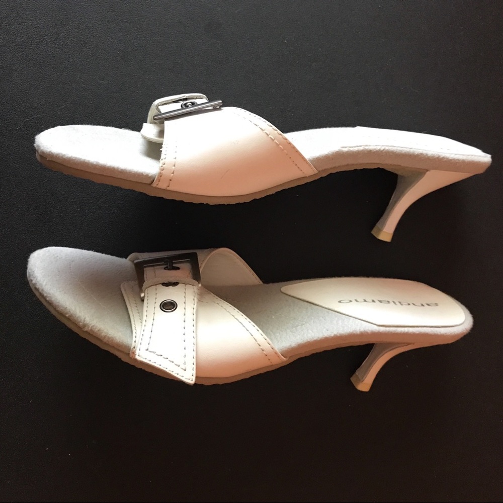ANDIAMO LEATHER STRAP SANDALS - Picture 1 of 3